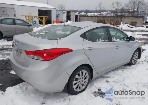 2012 Hyundai Elantra Gls из США, поврежденный, VIN 5NPDH4AE1CH104094